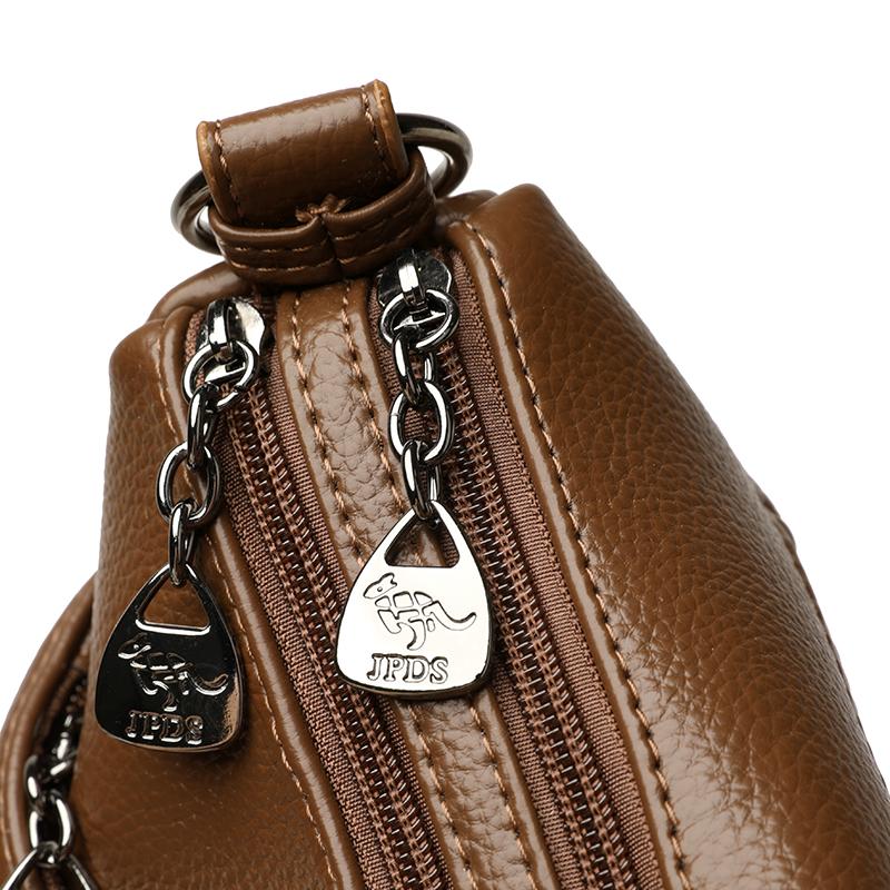 Ladies Soft PU Hobo Bag Adjustable Strap Casual Versatile Crossbody Shoulder Purse Handbag