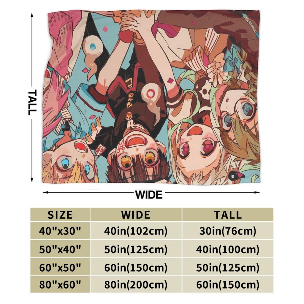 Hanakos Kuns Japanese Blankets Quality Soft Throw Blanket Winter Boy Girl Couch Chair Comfortable Bedspread