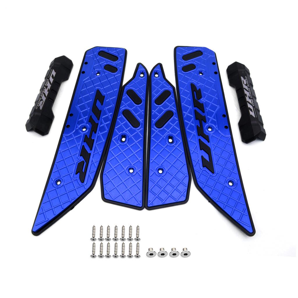 

Мотоциклетные подножки для UHR150, педали из алюминиевого сплава, модифицированные, противоскользящие подставки для ног, устойчивые к скольжению и царапинам, 2020-2025 синий