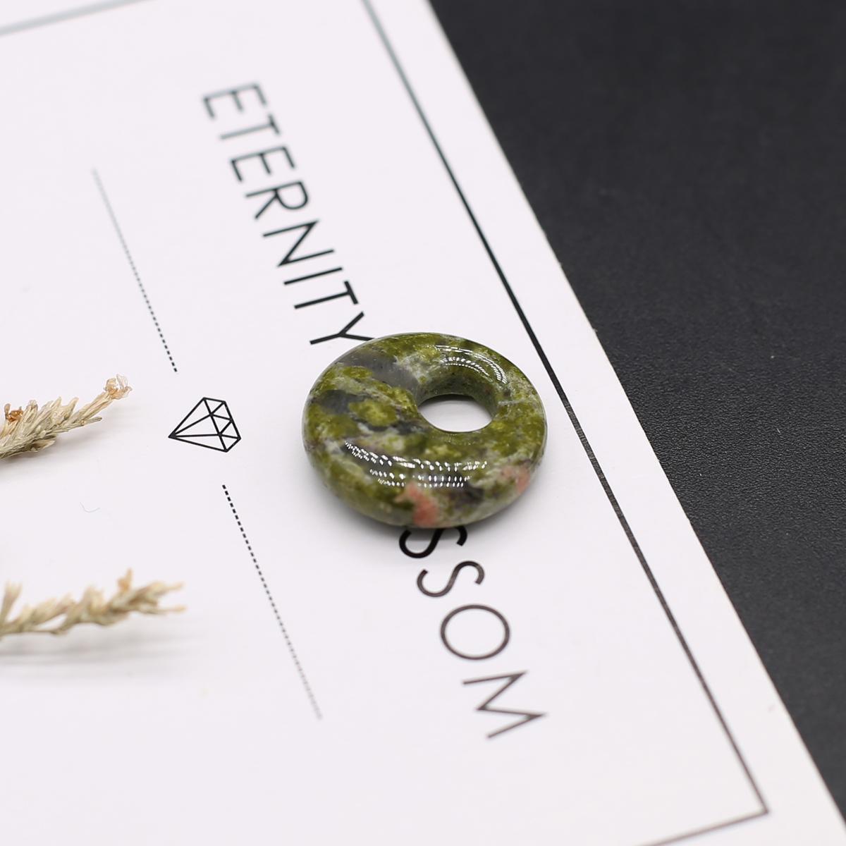 

3 шт. бусины из натурального камня с косыми отверстиями для изготовления ювелирных изделий DIY ожерелье браслет серьги аксессуар 3pcs/18mm