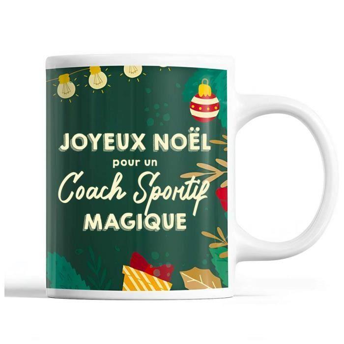 Mug - Sports Coach - Christmas - Ceramic - Printed - 325 Ml