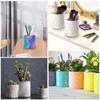 Diy Cylindrical Silicone Candle Molds With Cover Multi Functional Hand-made Leak-proof Containers For Candle Making