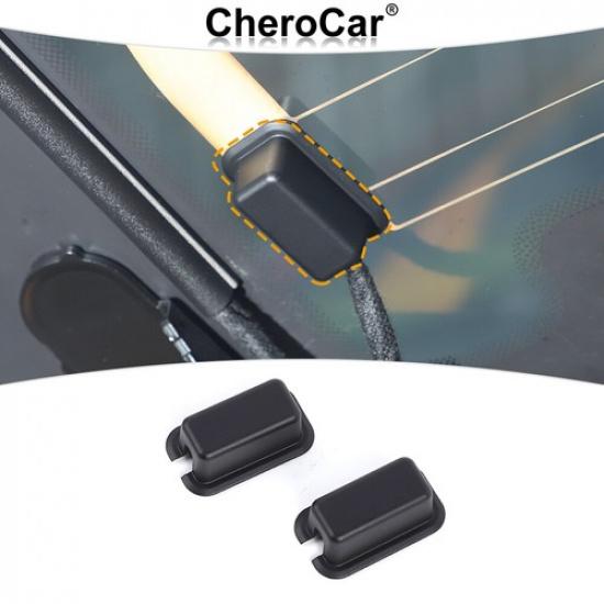 

Black Tailgate Rear Door Glass Heating Line Cover for Bronco /Bronco Sport +