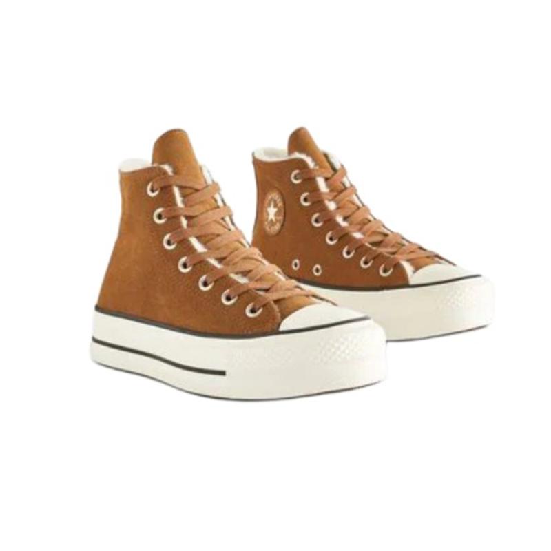 Converse Chuck Taylor All Star Casual Versatile Comfortable High Top Canvas Shoes Unisex Brownish