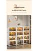 Movable Multi-layer Folding Storage Wardrobe with Wheels