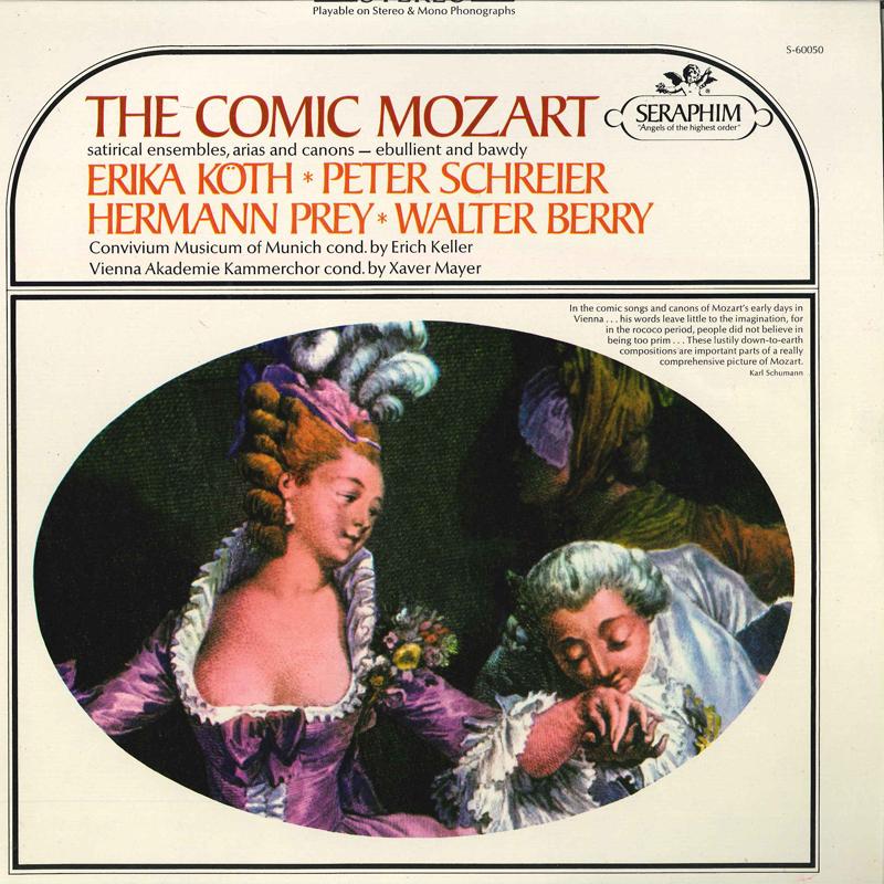 

LP Record VARIOUS - Comic MOZART S60050 SERAPHIM US Classical Used