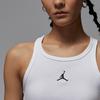Jordan Round Neck Fashion Soft Sleeveless T-Shirt Women Tops White HF9475-100