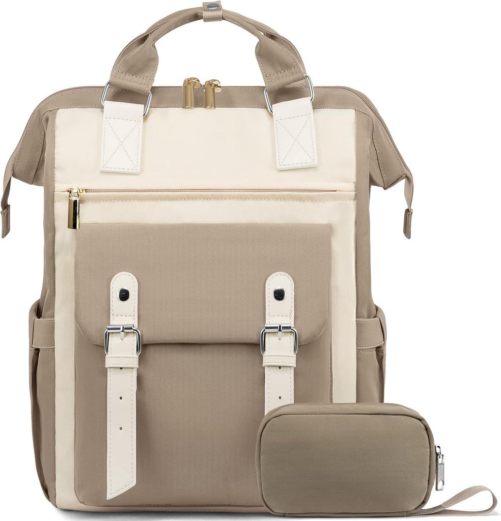 New Large Capacity College Backpack, Stylish Niche Commuter Bag, Mommy Business Travel Daypack for Women