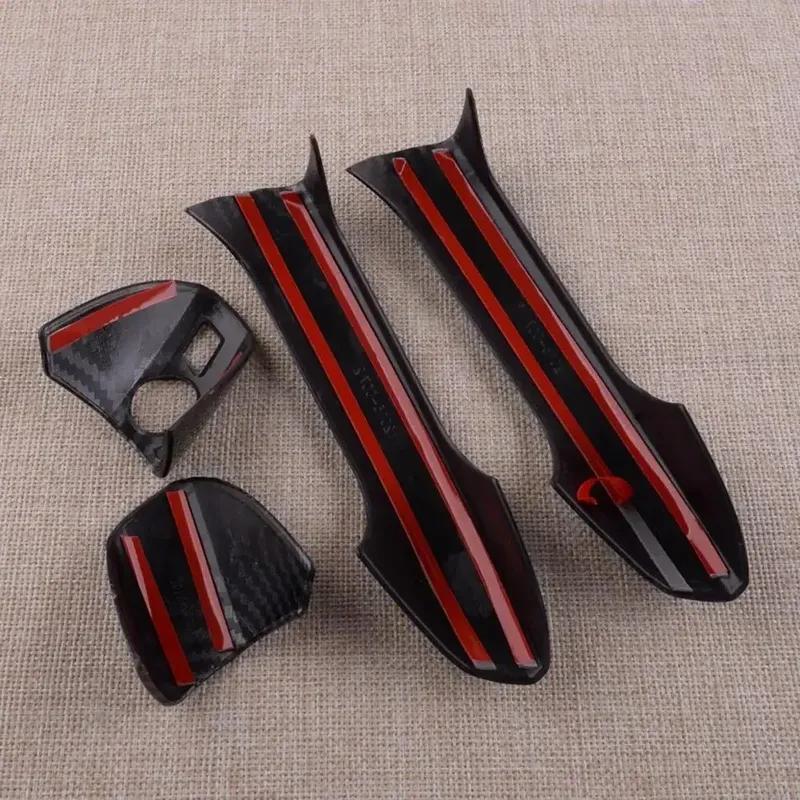 Conduite à droite / pour Mercedes-Benz W246 W204 W212 X204 W166 X166 C117 X156 W176 poignée de porte extérieure modifiée décoration bandes brillantes