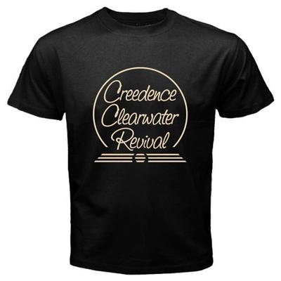 Koszulka CCR Creedence Clearwater Revival Rock Legend w kolorze czarnym