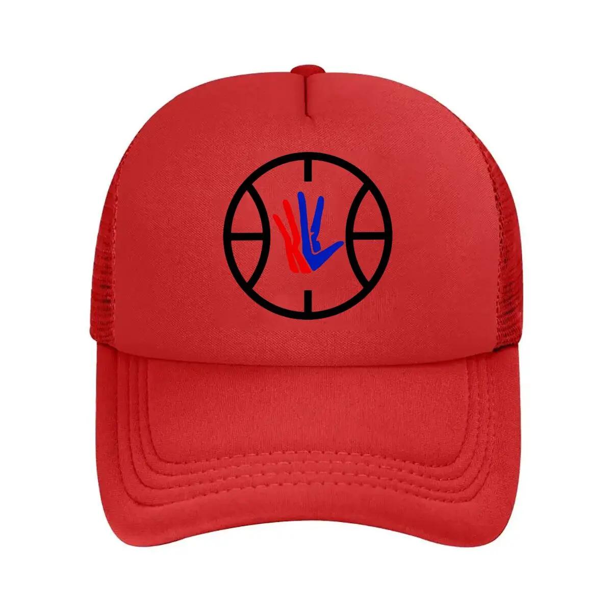 Symbolic Hand within Circular Frame Design Mesh Baseball Cap One Size
