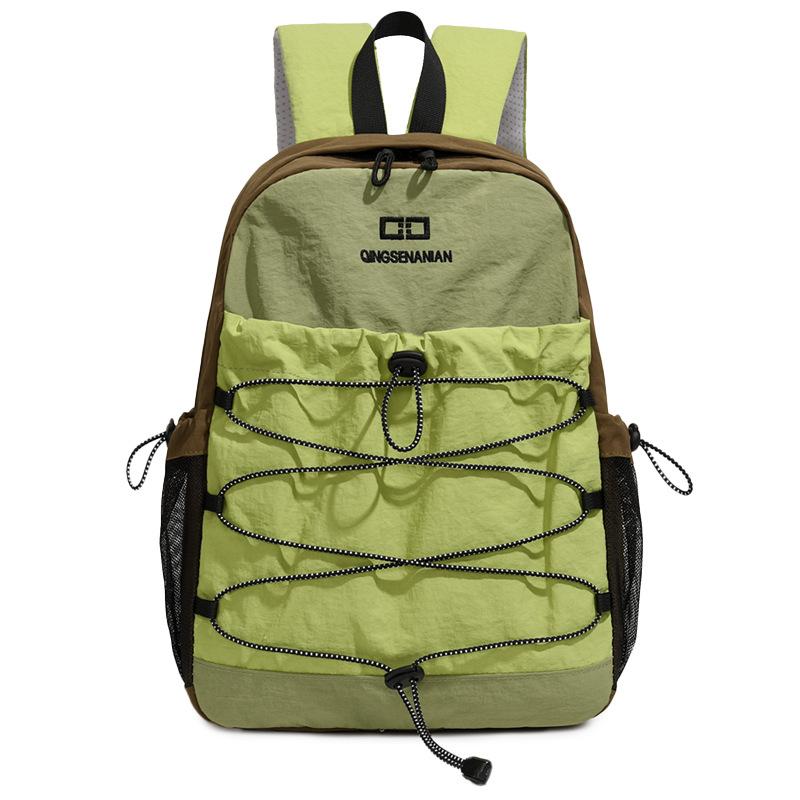 Schoolbag1011 New Student School Bag High Value Dopamine Large Capacity Lightweight Anti-splashing Backpack Durable Backpack