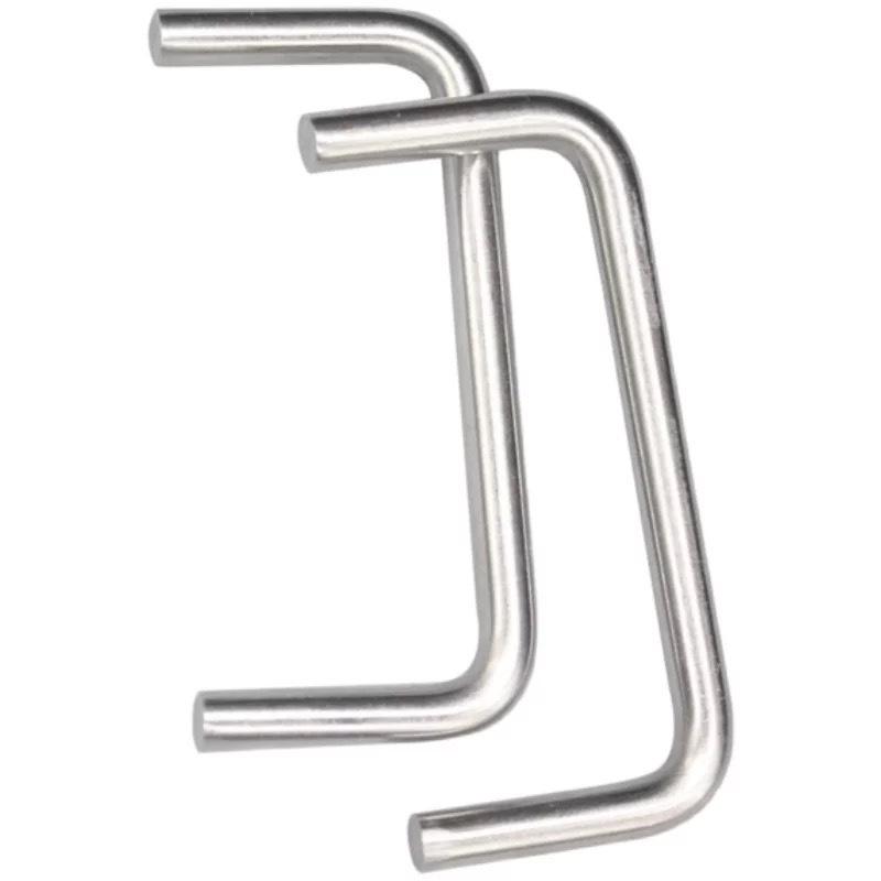 Stainless Steel U-Shaped Pull Handle for Cabinets, Wardrobes, and Electrical Boxes