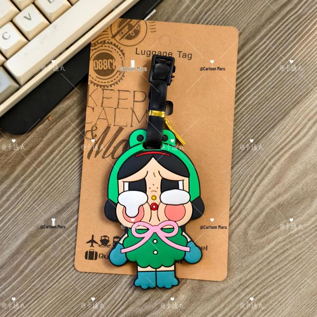 Crybaby Molly Cartoon Cute and Quirky Luggage Tag