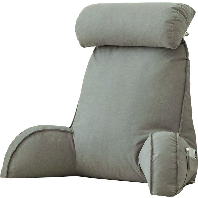 Bedside Soft Pack Backrest Cushion - Neck, Reading, and Lumbar Support Pillow