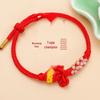 Five-Color Wenchang Graduation Koi Red Rope Bracelet