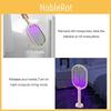 Innovative Usb Rechargeable Electric Mosquito Swatter Dual Function Mosquito Lamp