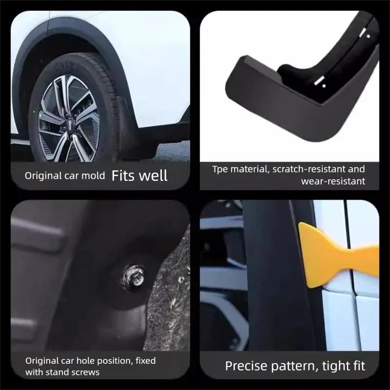 For Mud Flaps for Geely Starship 7 EM-i Front Rear Wheel Sand Water Proof Splash Guards