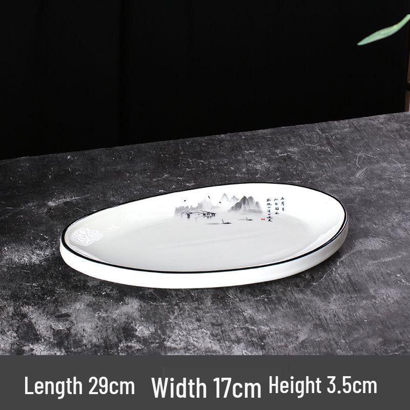 Zhaoran Creative Ceramic Serving Dish Collection