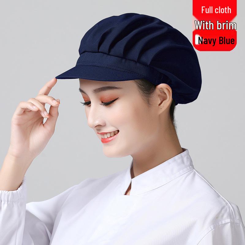 Dustproof Breathable Chef/Waiter Hat - Unisex Sanitary Kitchen Catering Hat