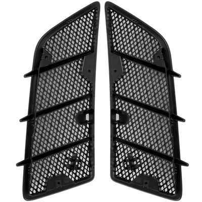 Automotive Pair Hood Air Vent Grille Covers Designed for Mercedes For Benz W164 GL Class 350 450 with Factory Specifications
