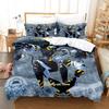 Hot Anime Murder Drones 3Pcs Bedding Set Duvet Cover Pillowcase Soft Home Bedroom Decoration Gift Personalized bed cover