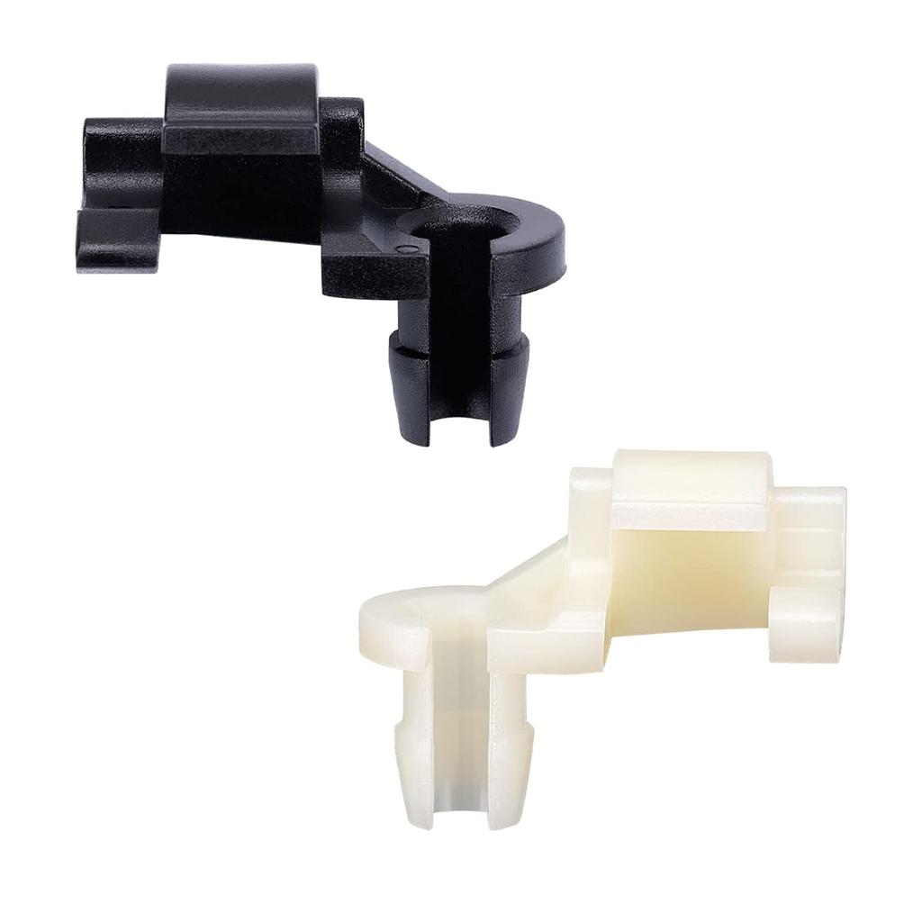 10 Juegos de Clips para Extremo de Varilla de Pestillo de Puerta de 1/4" de Agujero, 5/32" de Diámetro de Varilla, aptos para AMC Chrysler GM Ford