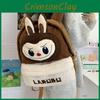 Double Shoulder Kids Cartoon Plush Backpack Student Large Capacity Schoolbag