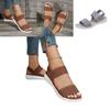 Stylish Fish-mouth Casual Sandals With Elastic Strap For Women Characters)