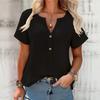 Summer 2026 Women's Casual Loose Cotton Linen Shirt - European & American Fashion