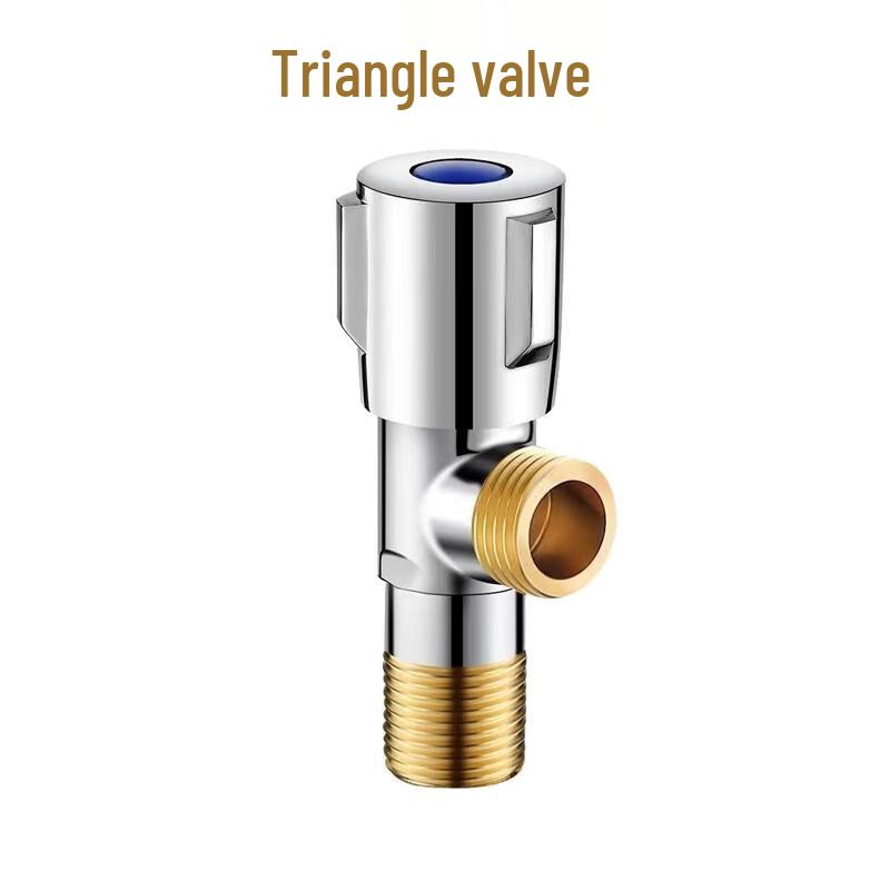 Shuang'an Thickened Brass Universal Angle Stop Valve