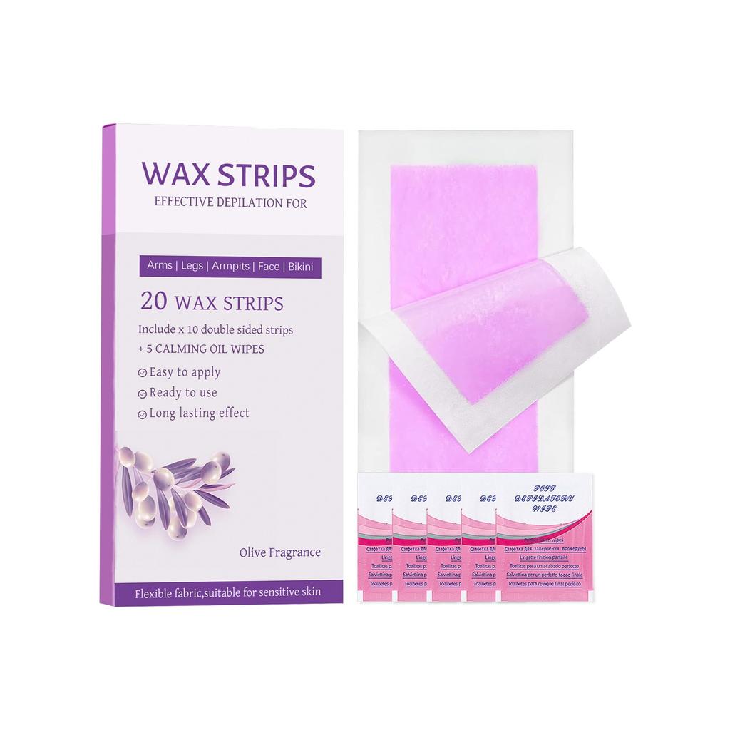 Waxing Strips For Facial And Body Hair Removal Gently Remove Fine Hairs By The , Waterproof And No Residue, Bikini Line 5ML