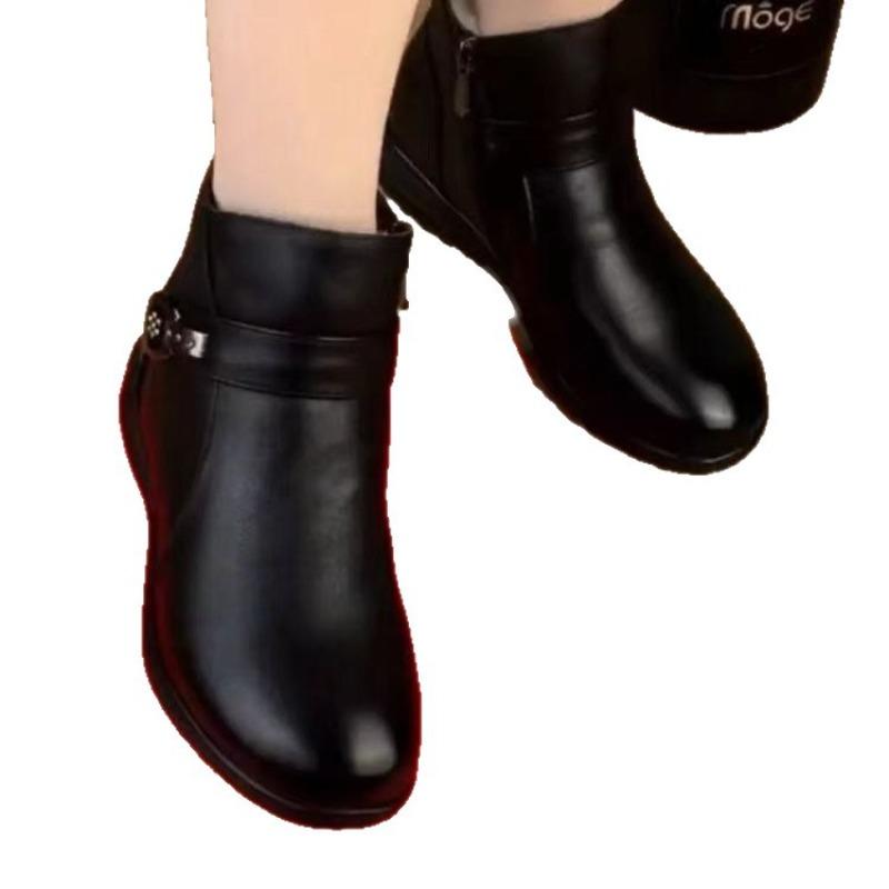 Bestseller Damen-Knöchel-Stiefel für warmes Wetter, Neuer Stil, Rutschfeste Gummisohle, Baumwollschuhe mit weicher Sohle