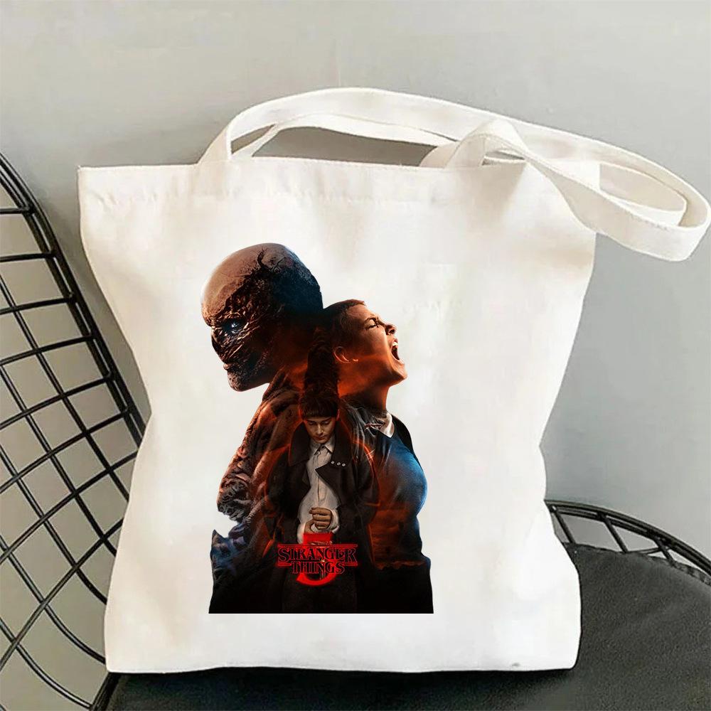 Stranger Things Fashion Student Canvas Bag