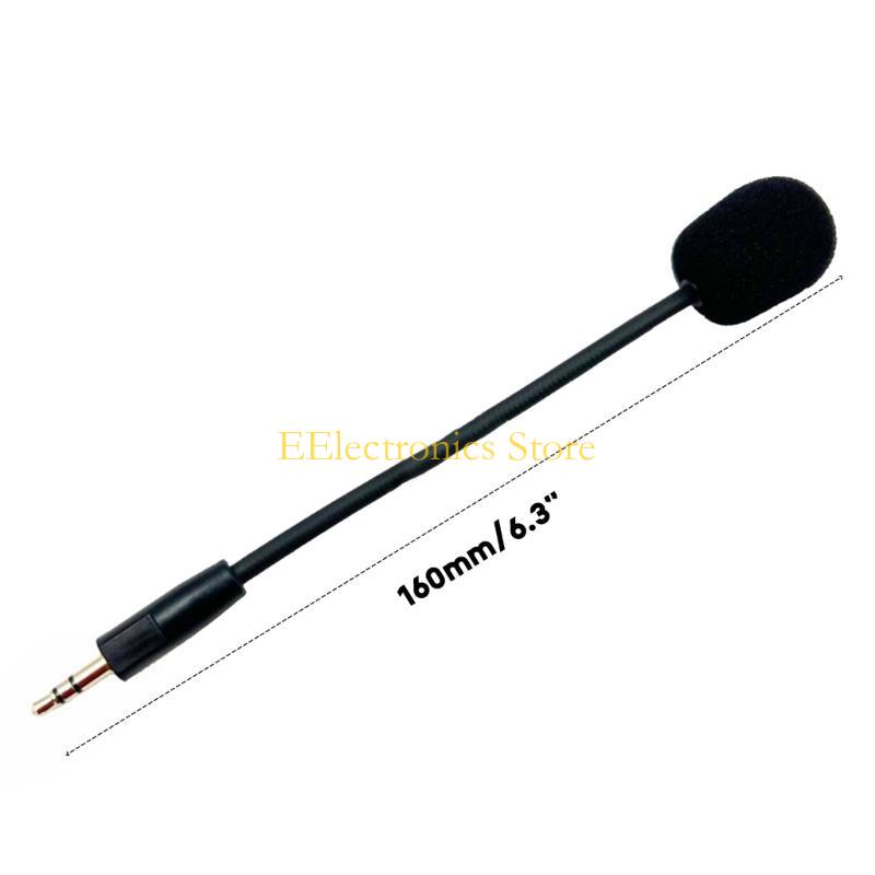 B03C Replacement Microphone for Hyper X Cloud Orbit S Noise Cancelling Gaming Headsets 3.5mm Detachable Mic