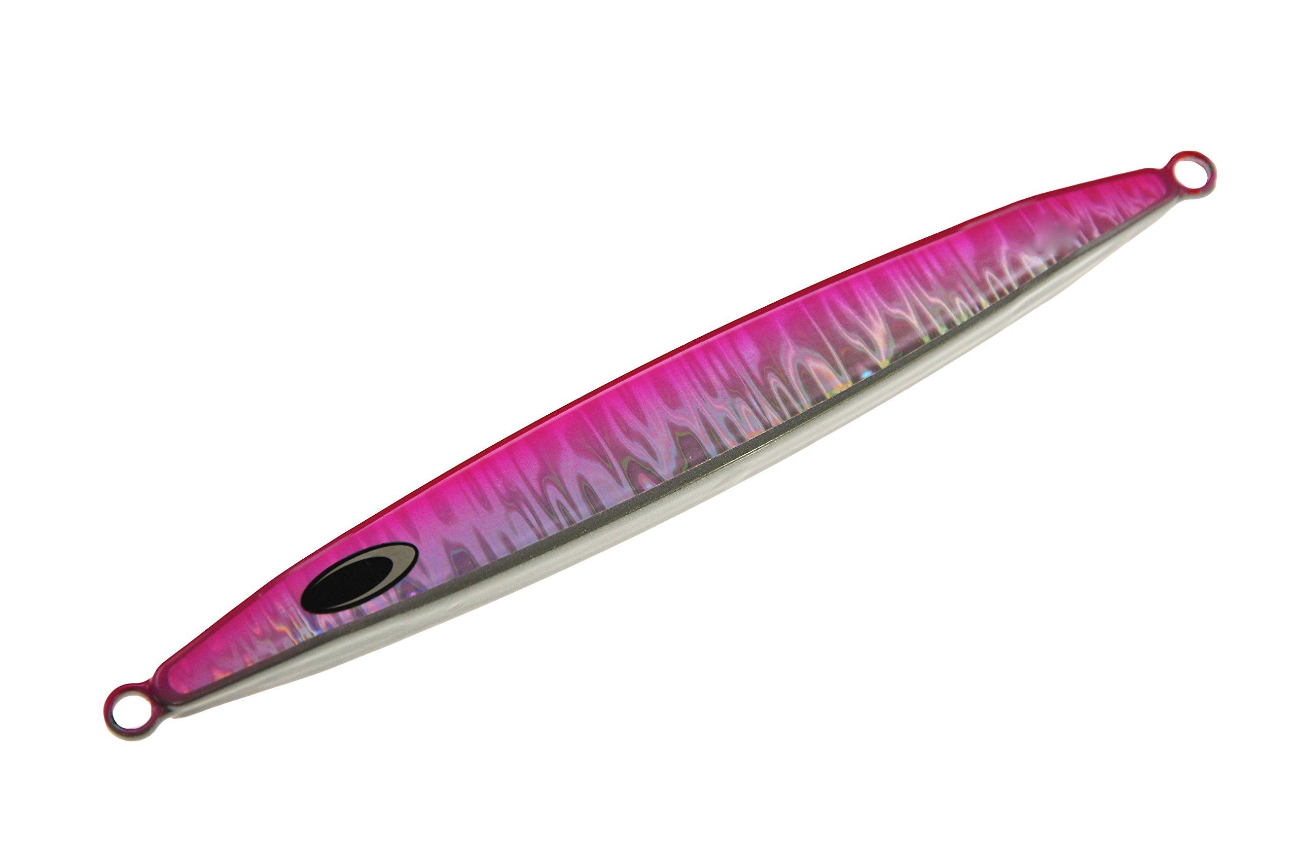 

Nature Boys Swim Rider Short Metal Jig Pink Lure, Holo, 145g, SS1145-02K