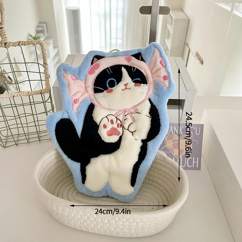 Kitchen Towels Kawaii Hand Towel Cute Handkerchief Dinning Table Serviettes Cleaning Cloth for Kitchen Towel for Hand Bath Towel