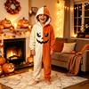 Παιδική Στολή Πιτζάμα Halloween με Κουκούλα και Φερμουάρ - Ολόσωμη Φόρμα για Αγόρια και Κορίτσια