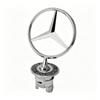 1Pcs Benz Front Bonnet Standing Emblem Accessory For Mercedes-Benz GLC X253 X254 C-Class W205 W206 A-Class W177 GLA E-Class W213 QQ8