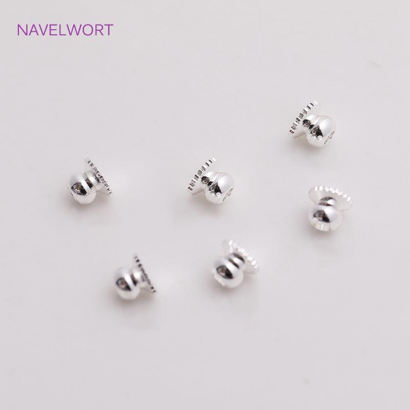 Brass Metal Beads Caps Spacer Beads For Bracelet Necklace Making Accessories 14K Real Gold Plated Separation Beads Wholesale