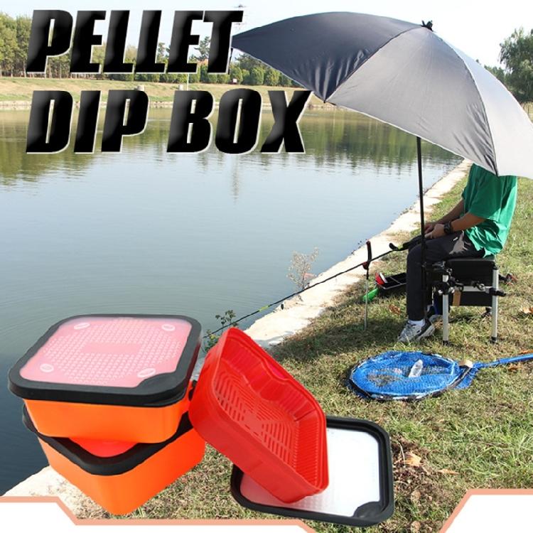 Compacts Fishing Tackle Organizers Removable Inner Dividers Baits Box for Live Worm Earthworms Fishing Lures