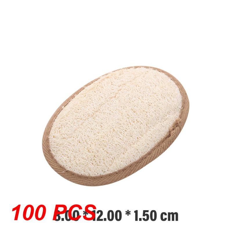 10/50/100 ADET Lifa Sünger Vücut Kesesi Peeling Kesesi Yumuşak Duş Banyo Aletleri Masaj Aleti Peeling Aleti Doğal Lifa Banyo Fırçası