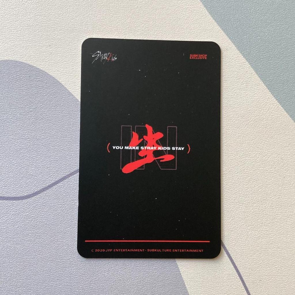 [USED] StrayKids subk shop Stray Kids Reno trading card