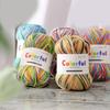 5Rolls Soft Dyed Acrylic Yarn 50grams Per Roll for Knitting Sweater Scarves Hat Blankets Baby Clothes Home Decoration