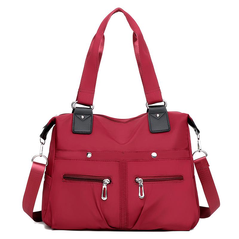 Stilvolle Leichte Wasserdichte Damen Oxford Crossbody Bag im Koreanischen Stil - Handtasche mit Großer Kapazität für Reisen & Shopping