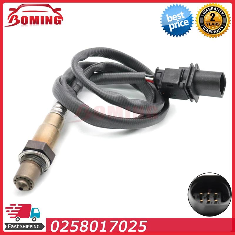0258017025 Car 5 Wire Upstream Air Fuel Ratio O2 Oxygen Lambda Sensor Fits For LSU 4.9 48292001 213-1572