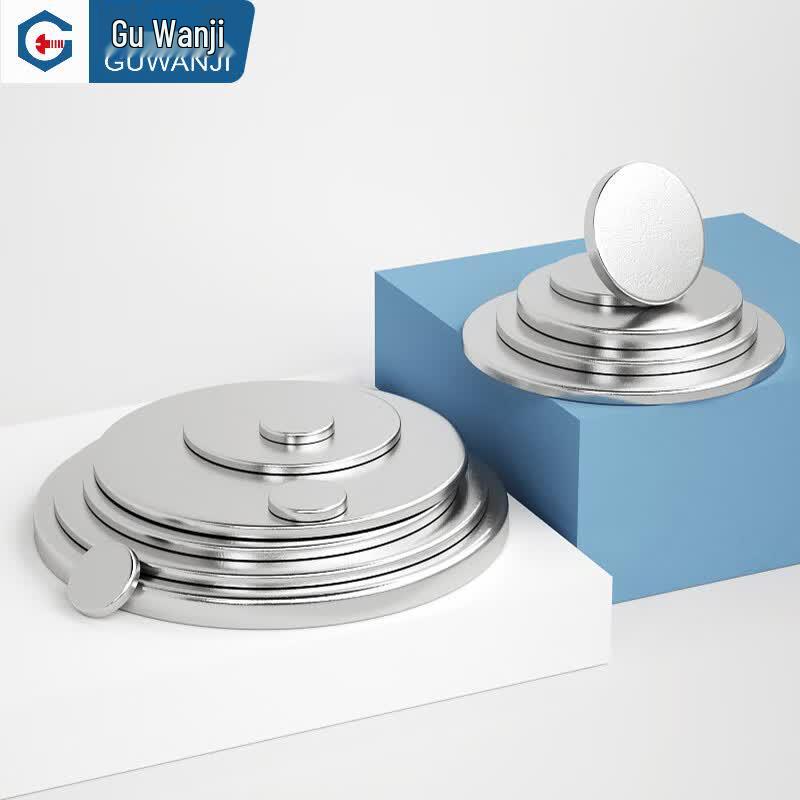 GUWANJI 304 Stainless Steel Solid Round Plate M20x2mm