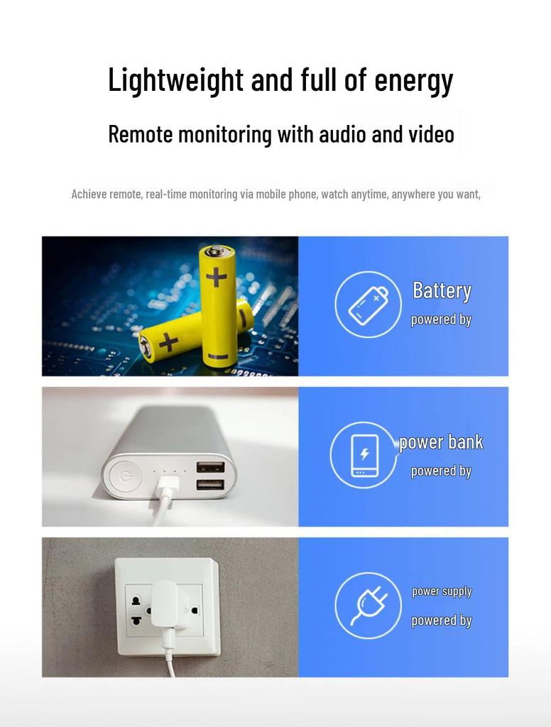 OKAM Low-Power 4G HD Battery-Powered Indoor Network Camera