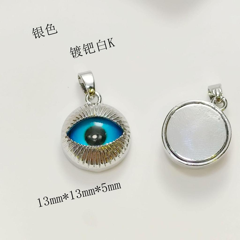Devil Blue Eye Pendant Charm for Necklaces, Bracelets & Earrings