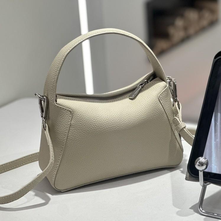 Spring and summer new 2025 genuine leather women's bag first layer cowhide high-end casual versatile light luxury shoulder messenger handbag
